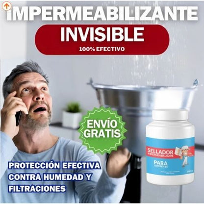 Impermeabilizante Transparente - Paga 1 y lleva 2 🎁